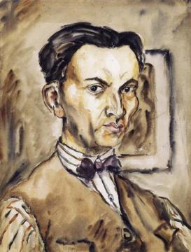 Portrait of a Man Artwork by Rudolf Schlichter
