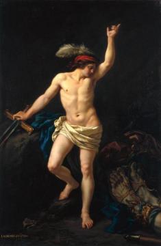 David Victorious Artwork by Jean-Jacques Lagrenée