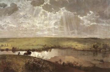 Spring Landscape Artwork by Hans Thoma