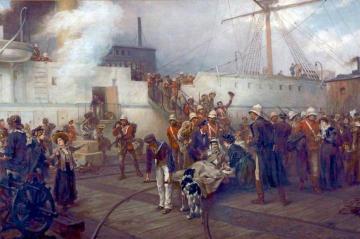 The Return Of The Heroes Artwork by Robert Alexander Hillingford