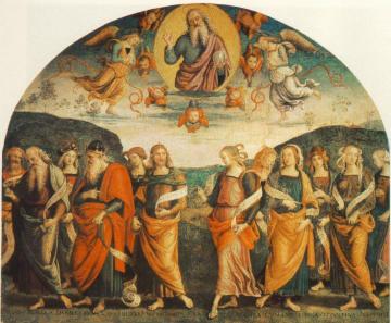 The Almighty with Prophets and Sybils Artwork by Pietro Perugino