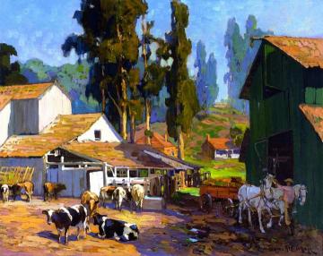 The Dairy Artwork by Franz Bischoff