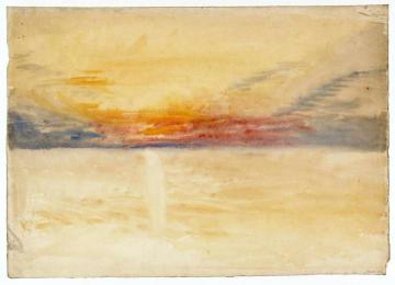 A Sunset Sky Artwork by Joseph Mallord William Turner