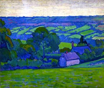 Devonshire Valley, No. 2 Artwork by Robert Bevan