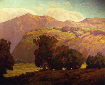 California Hills Artwork by Maurice Braun