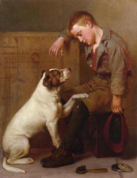 Best Friends Artwork by John George Brown