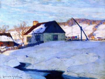 Sunset Normandy Artwork by Clarence Gagnon