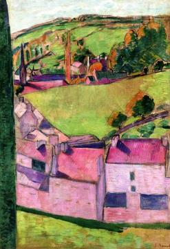 View Of Pont-aven Artwork by Émile Bernard