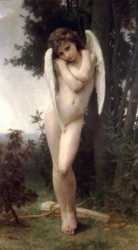 Cupidon Artwork by William Adolphe Bouguereau