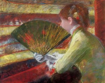 Theater Artwork by Mary Cassatt