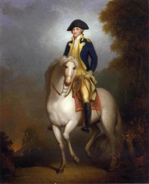 Equestrian Portrait Of George Washington Artwork by Rembrandt Peale