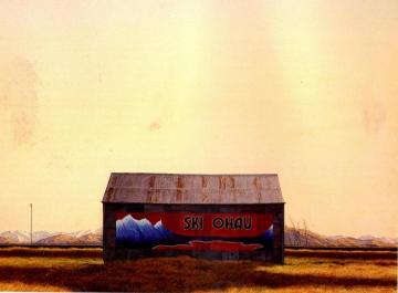 Ski Ohau Artwork by Grahame Sydney