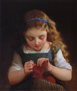 A Careful Stitch Artwork by Emile Munier