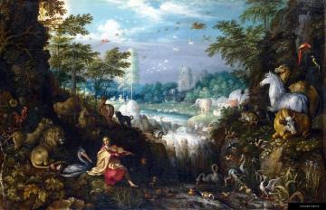 Orpheus Artwork by Roelant Savery