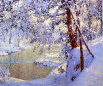 Winter Light and Shadows Artwork by Walter Launt Palmer