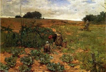 Cabbage Pickers Artwork by John Leon Moran