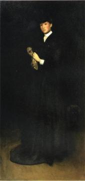 Arrangement In Black, No. 8: Portrait Of Mrs. Cassatt Artwork by James Abbott McNeill Whistler