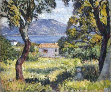View at Esterel Artwork by Henri Lebasque