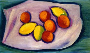 Lemons and Oranges Artwork by Marsden Hartley