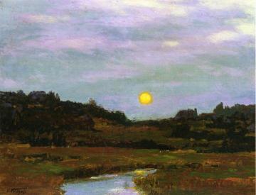 Harvest Moon Artwork by George Inness