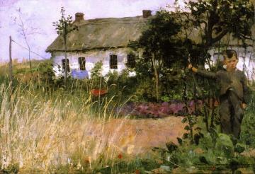 Among the Cabbages Artwork by Theo van Rysselberghe