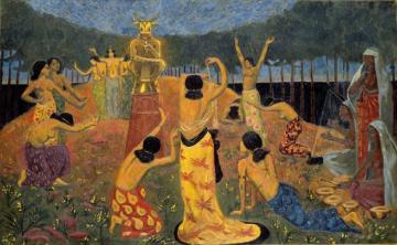 The Daughters of Pelichtim Artwork by Paul Serusier
