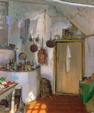 The White Kitchen Artwork by Edward Brian Seago