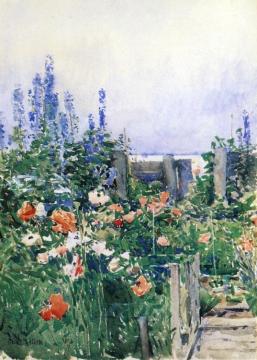 Home of the Hummingbird Artwork by Frederick Childe Hassam
