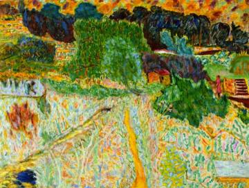 Large Landscape, South of France (Le Cannet) Artwork by Pierre Bonnard