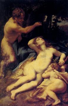 Antiope Artwork by Correggio