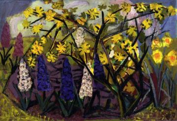 Garden in Spring Artwork by Otto Dix