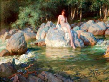 The Kelpie Artwork by Herbert James Draper