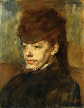 Mademoiselle Malo Artwork by Edgar Degas