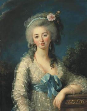 Portrait of a Lady Artwork by Elisabeth Vigee Le Brun