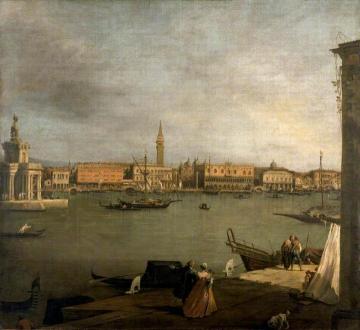 The Bacino Di San Marco: Looking North Artwork by Giovanni Antonio Canal
