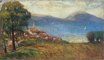 Sailboats in Provence Artwork by Henri Lebasque