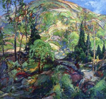 In The Hills Artwork by Charles Reiffel