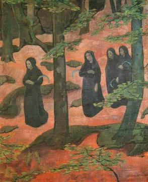 Les Ramasseuses De Fougères Artwork by Paul Serusier