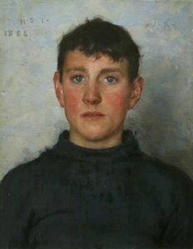 Jack Rolling Artwork by Henry Scott Tuke