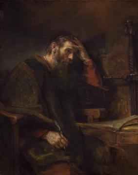 The Apostle Paul Artwork by Rembrandt van Rijn