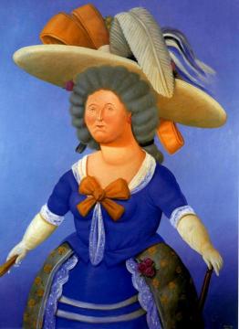 After Goya Artwork by Fernando Botero