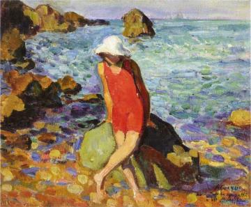 Nono by the Sea Artwork by Henri Lebasque