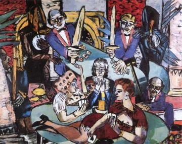 Dream Of Monte Carlo Artwork by Max Beckmann