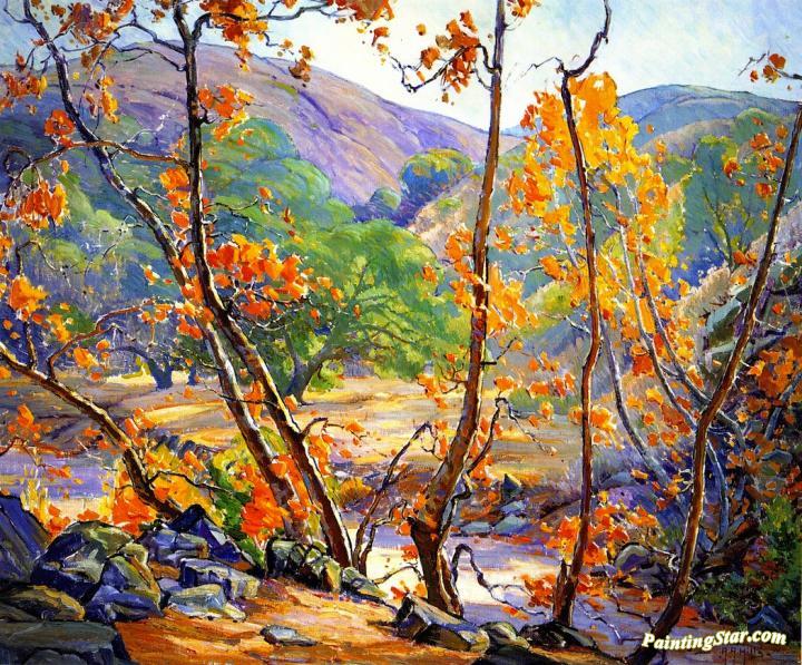 Sycamores Artwork by Anna Hills