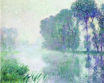 Fog, Morning Effect Artwork by Gustave Loiseau