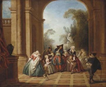 Monsieur de Pourceaugnac Artwork by Jean Baptiste Pater