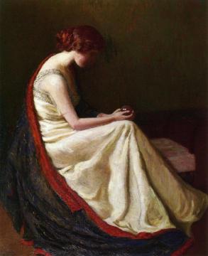 The Chrystal Gazer Artwork by Lilla Cabot Perry