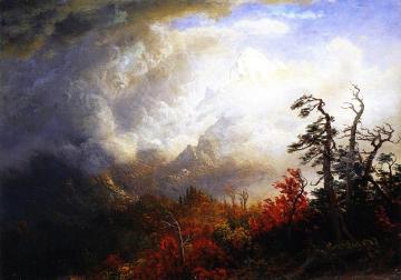 Autumn Landscape Artwork by Albert Bierstadt