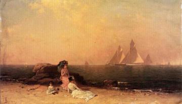 Afternoon At The Shore Artwork by Alfred Thompson Bricher