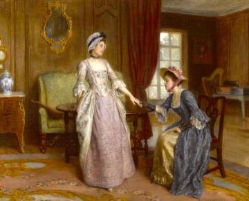 The engagement Artwork by Charles Haigh Wood